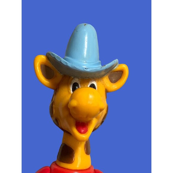 Toys R Us Geoffrey the Giraffe Action Figure COWBOY UNIFORM - Picture 2 of 11